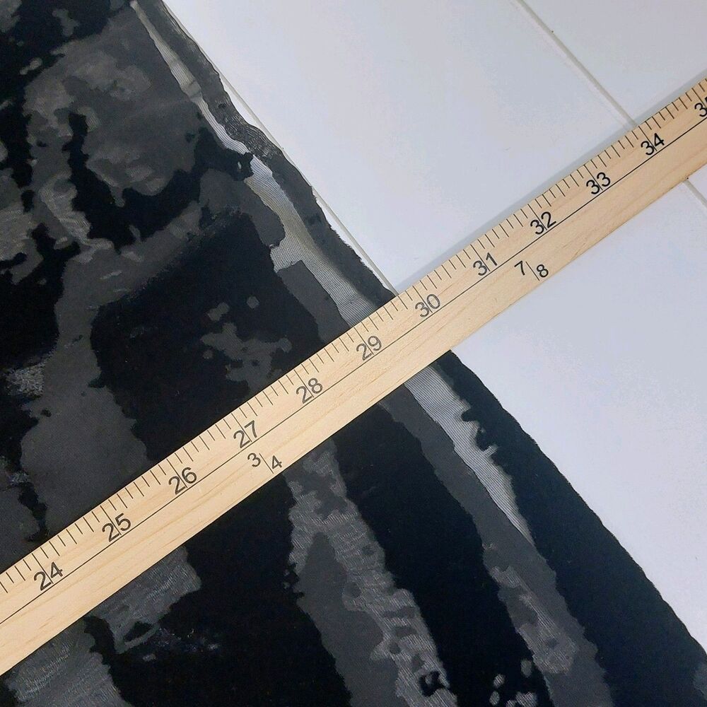 Chicos Design Burnt Velvet Silk Blend Shirt Women's Sz 3 Button Up Blouse Artsy - Picture 8 of 8